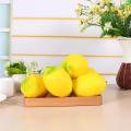 Artificial Fruit Lifelike Realistic Fake Fruits Decorative Fruits For Party Kitchen Lemon pineapple peach strawberry apple grape