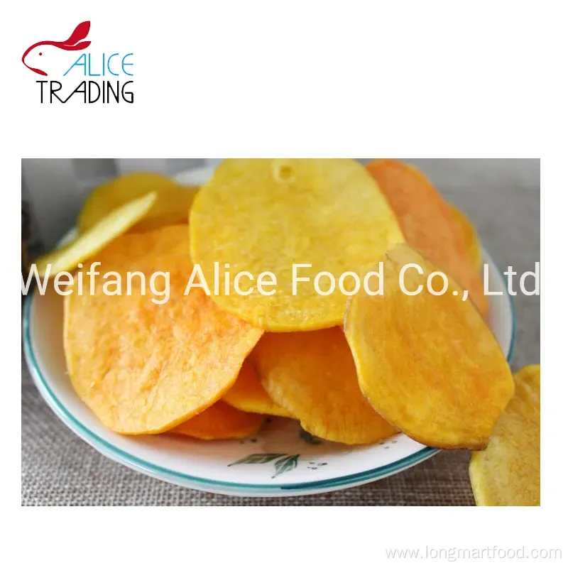 Wholesale Healthy Snack Vacuum Fried Sweet Potato Chips