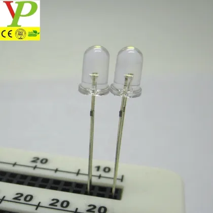 Epistar 0.06W UV 365nm Round Dip LED Chip Diode