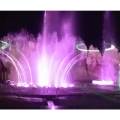 Outdoor water dancing fountain