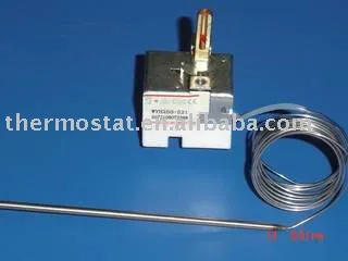 Capillary thermostat for stove