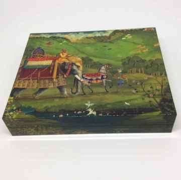 Printed Wooden MDF Packing Box For Gift