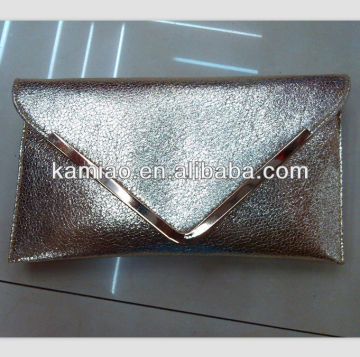 fashion ladies clutches stylish leather handbag for women