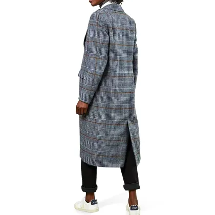 Plaid Custom Made women coats plus size women's coats wool coats for women