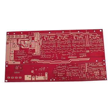FR-4 HAL plomo rojo PCB