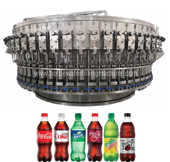 Automatic Carbonated Water Bottling Plant and Soda Water Bottle Filling Machine