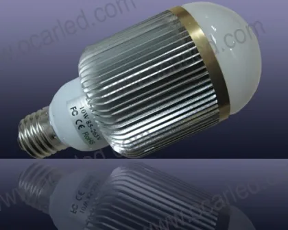 Great heat dissipation Aluminum body led bulb with E27, B22, base type