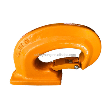 Keyoung China Factory High Quality G80 Forged Alloy Steel Weld-On Hook for Excavator Bucket