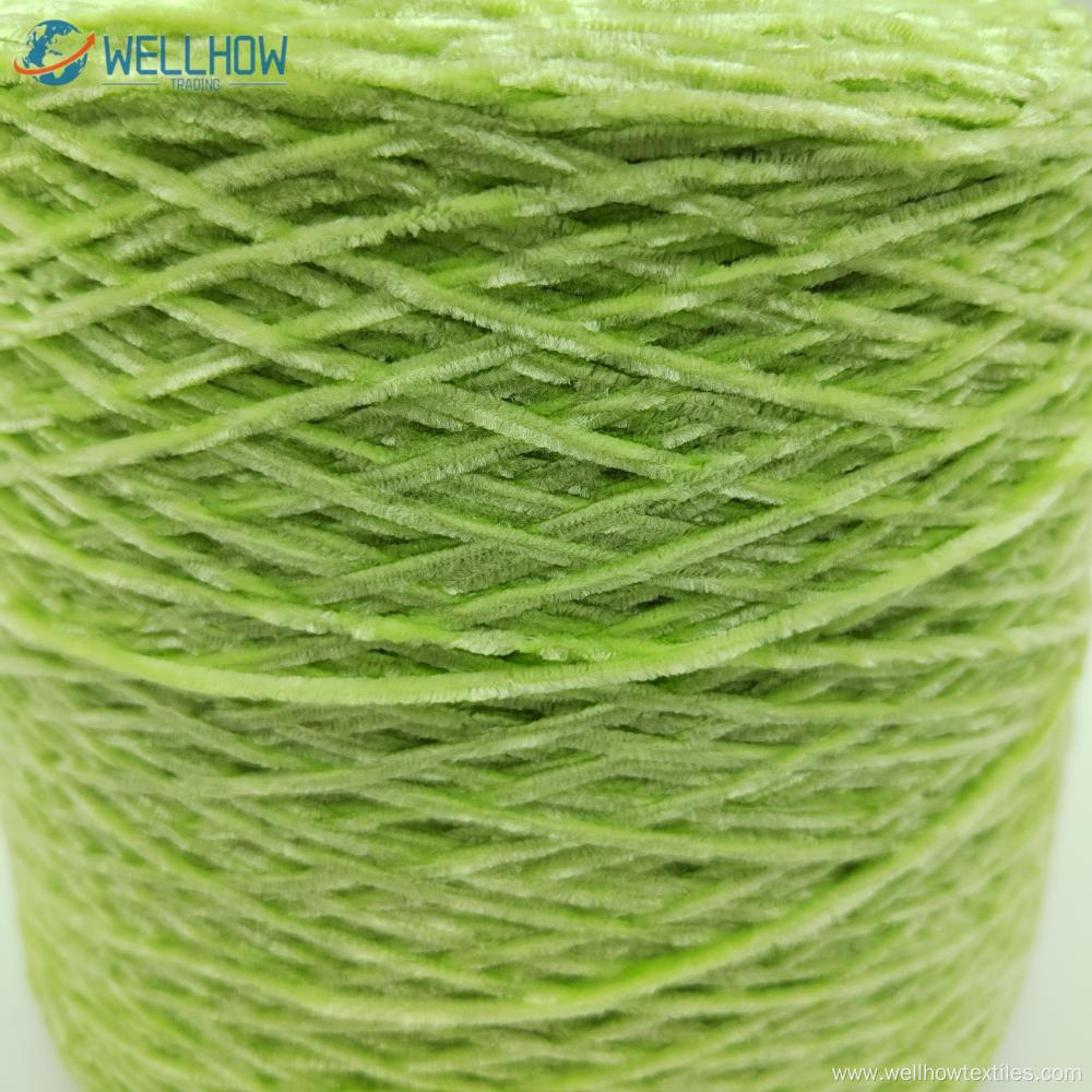 1/3.8NM 100% POLYESTER CHENILLE YARN