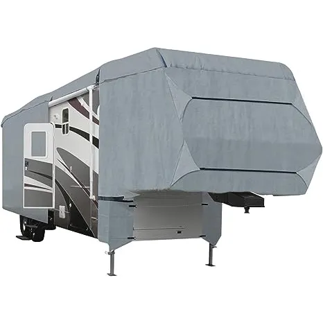 Wholesale Custom Size Waterproof & Wear-Resistant RV Camper Covers for 5th Wheel