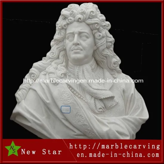 European Style White Marble Busts for Sale