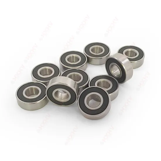 S696-2RS SS 696 Stainless Steel Deep Groove Ball Bearings 6x15x5mm