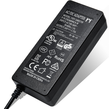 24V 3.75A AC DC voeding Adapter 90W