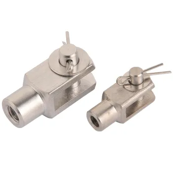 Stainless Steel Yoke End ISO8140 DIN71752 U Clevis with Pin