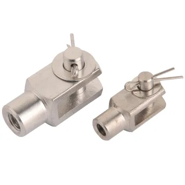 Stainless Steel Yoke End ISO8140 DIN71752 U Clevis with Pin
