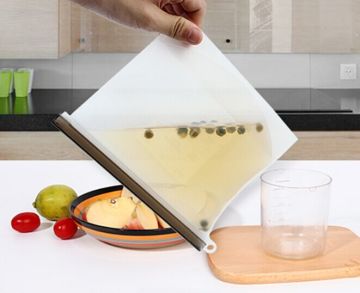 Túi chân không lưu trữ thực phẩm Silicone