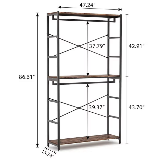 Multipurpose Metal Coat Clothes Rack