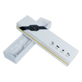 Custom Paper White Single Band Watch Strap Box