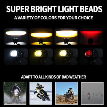 LIUHJG IP65 Universal Motorbike Fog Lamp for Sale Motorcycle Spotlights