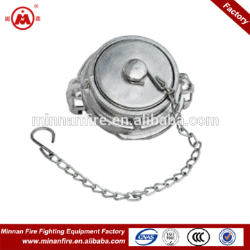 russia fire hose coupling with cap