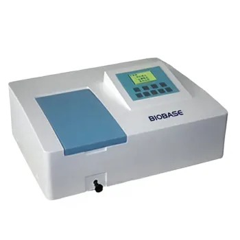 Professional BIOBASE UV/VIS Spectrophotometer (325-1000NM) with Large LCD Screen: A Reliable Laboratory Tool
