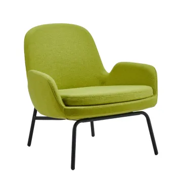 Modern Green Fabric Accent Sofa Chair for Living Room