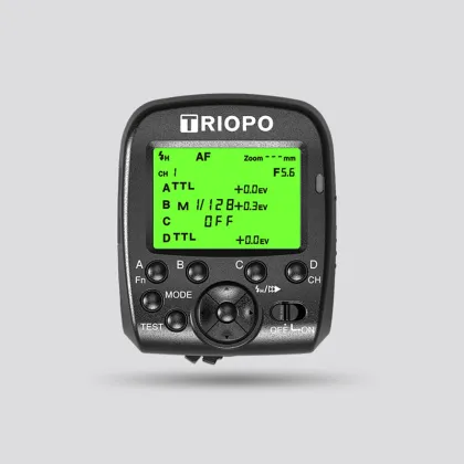 Triopo Camera TTL Flash Trigger Remote Control for Neewer Wireless Speedlite, Canon, Nikon Flashes