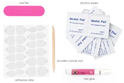 Artificial Fingernails 3D Crystal Rhinestone Diamond nails