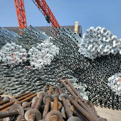 Grouting Steel Pipe for Solar Energy Foundations