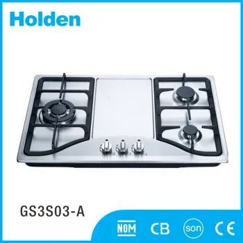 GS3S03-A High quality and durable gas stove 3 burner cast iron