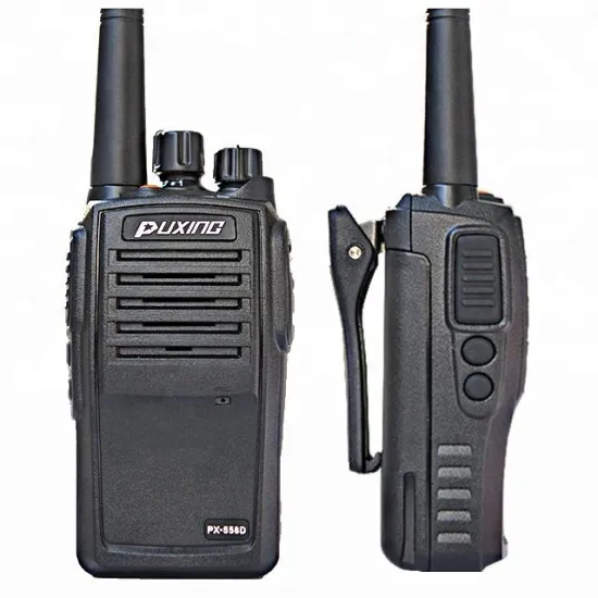 Handheld dmr digital military walkie talkie