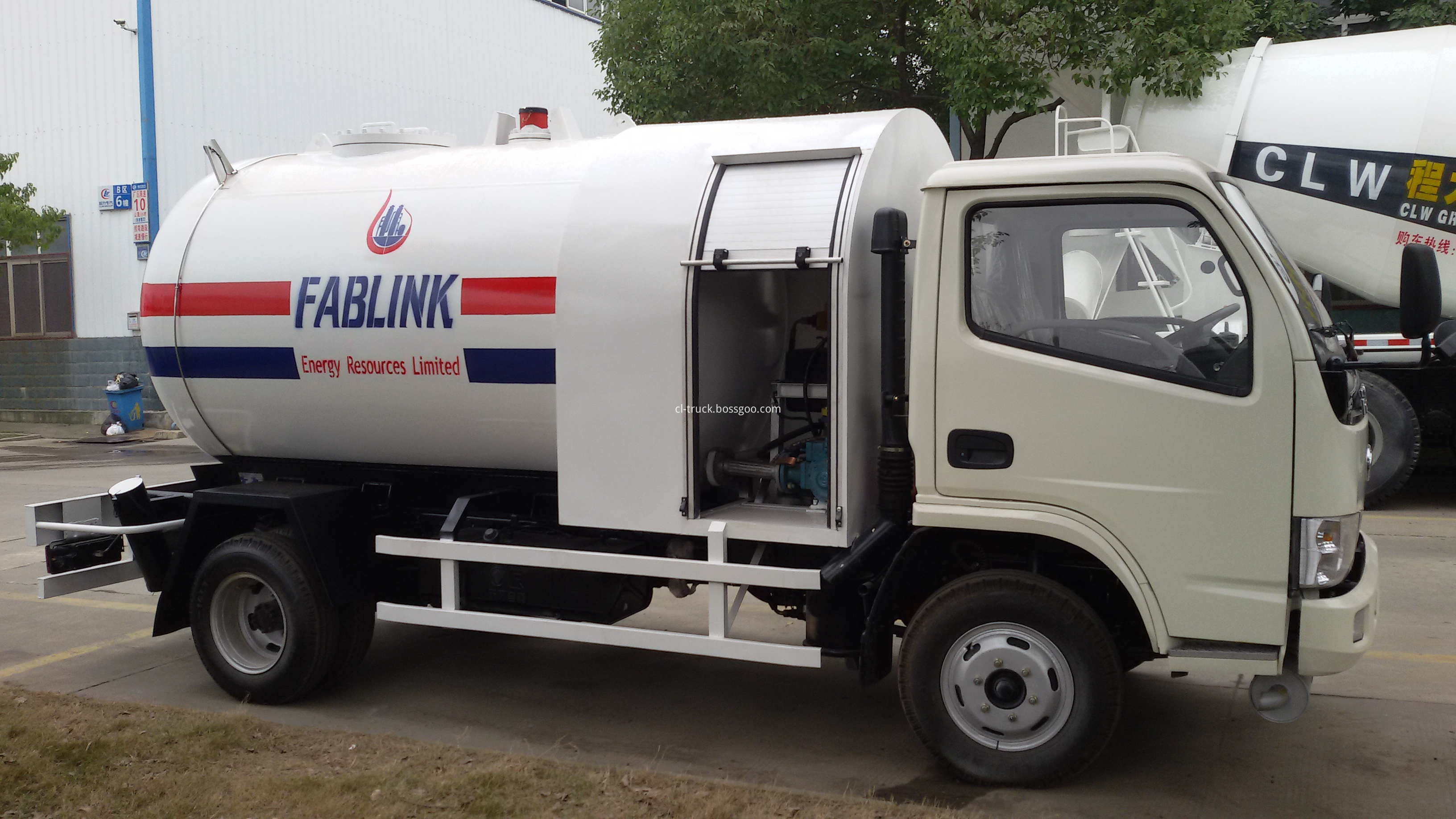 LPG Gas Tank Truck