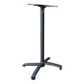 High Quality Cast Aluminum Metal Cross Table Base Cafe Furniture Leg Bistro Bar Base Table Legs