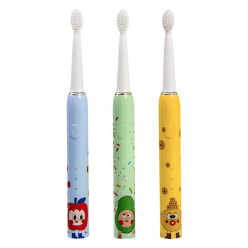 High Quality Kids Electric Toothbrush - HF-1206 Cartoon Waterproof Smart Toothbrush