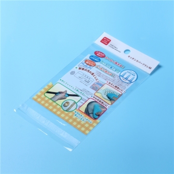 high quality self-adhesive opp plastic sleeve bag