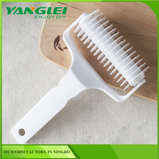 Plastic Home Baking Tool Cookie Pie Pizza Bread Pastry Lattice Roller Cutter 1X