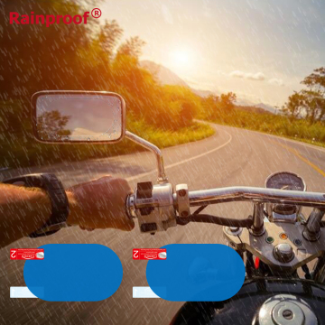 Universal Anti-Rain Motorcycle Helmet Visor Film - Anti-Fog and Rainproof