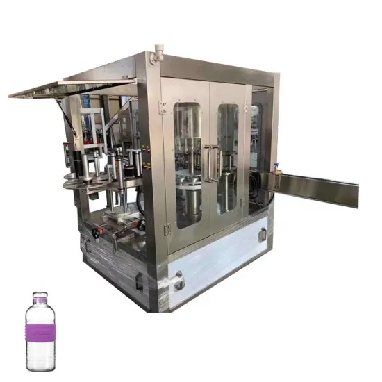 Automatic Linear Hot Melt Glue Labeling Machine for Round Containers