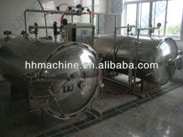 Two Layers Water Immerse Retort Machine