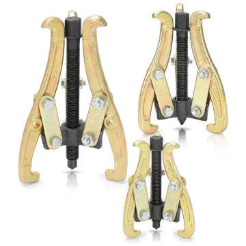 3-Jaw Gear Bearing Puller for Slide Gears, Pulley, and Flywheel - CR-V Steel (3''-28')