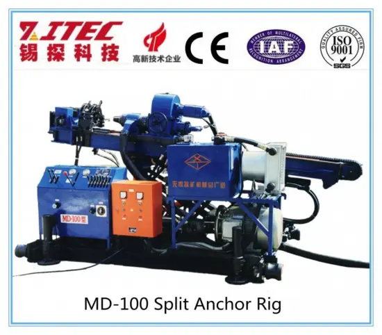 MD-100A mounted anchor drilling rig
