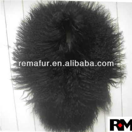 100% Genuine Tibet Sheep Fur Collar for women jacket