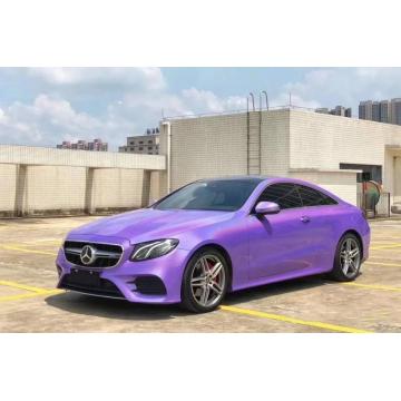 Pet Liner brilhante laser holográfico roxo Vinil de carro