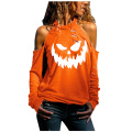 Halloween-Kostüme für Frauen lässig locker übergroße T-Shirt