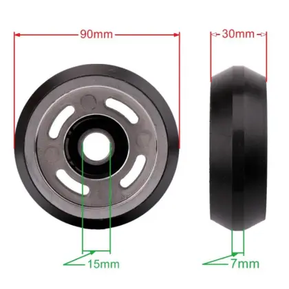 CWT Guide Roller for TOSHIBA Elevators