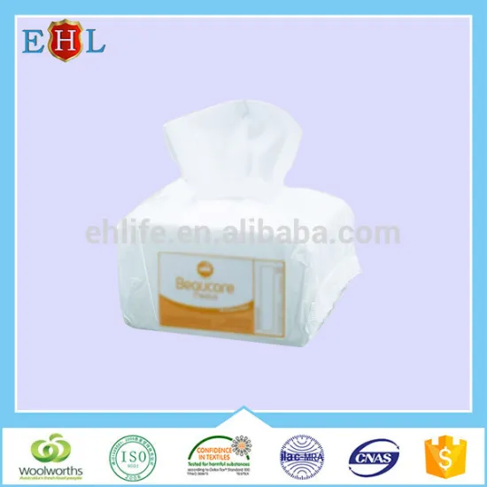 2015 EHL hot sale dry wipes for medical care from china factory