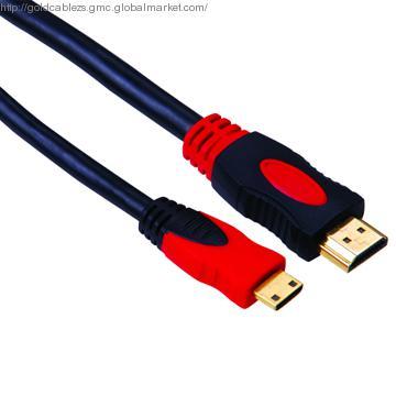 HDMI A to HDMI C Type  mini  Cable Double Molding