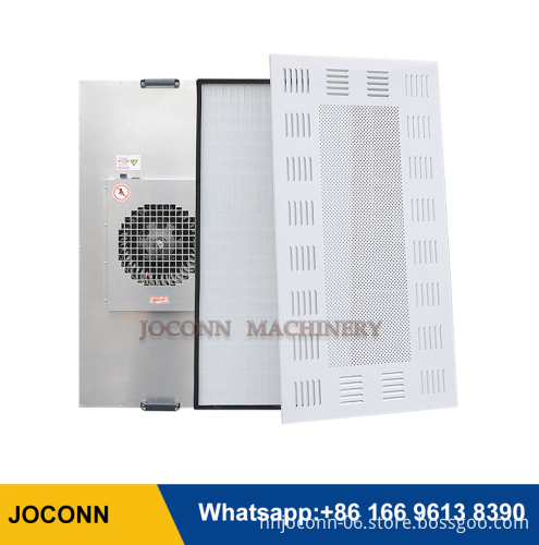 Laminar Flow Hood FFU Fan Filter Unit for Mushroom Clean Room with H14 HEPA Filter