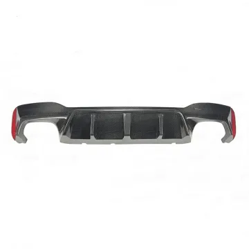 5 Series 3D Carbon Fiber Rear Bumper Diffuser for G30 G38 G31 M-TECH (2017-2019)