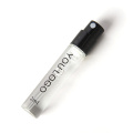 2ml 3ml 5 ml de botella de rociador de perfume de vidrio vacío